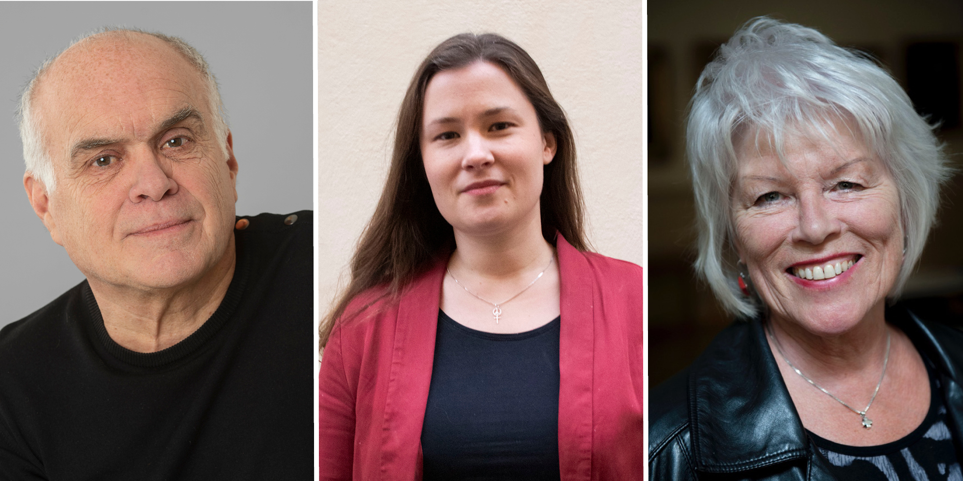 Leif Magnusson, Lina Hjärtström och Elisabeth Gerle.